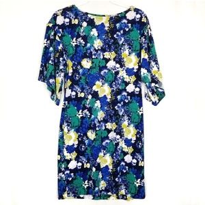NY&CO Floral Shift Dress Half Sleeves